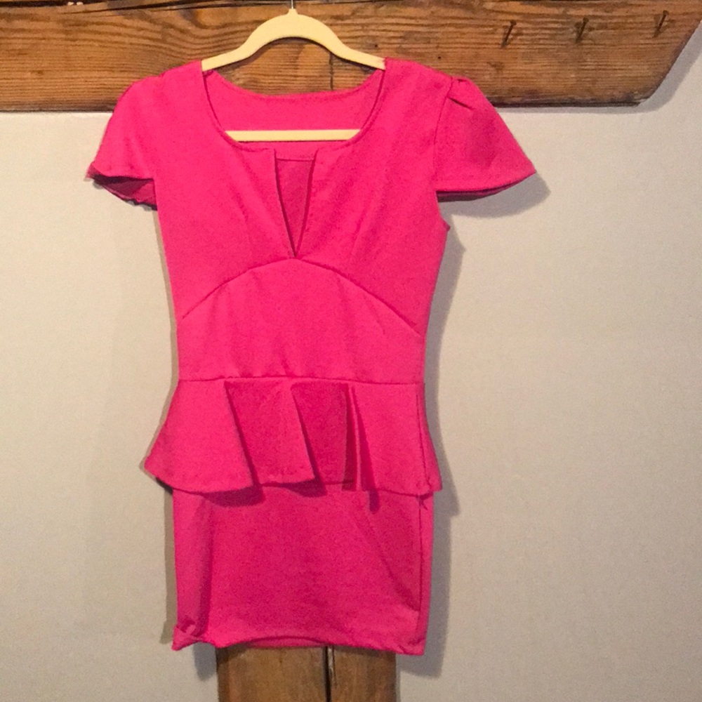 Pink dress